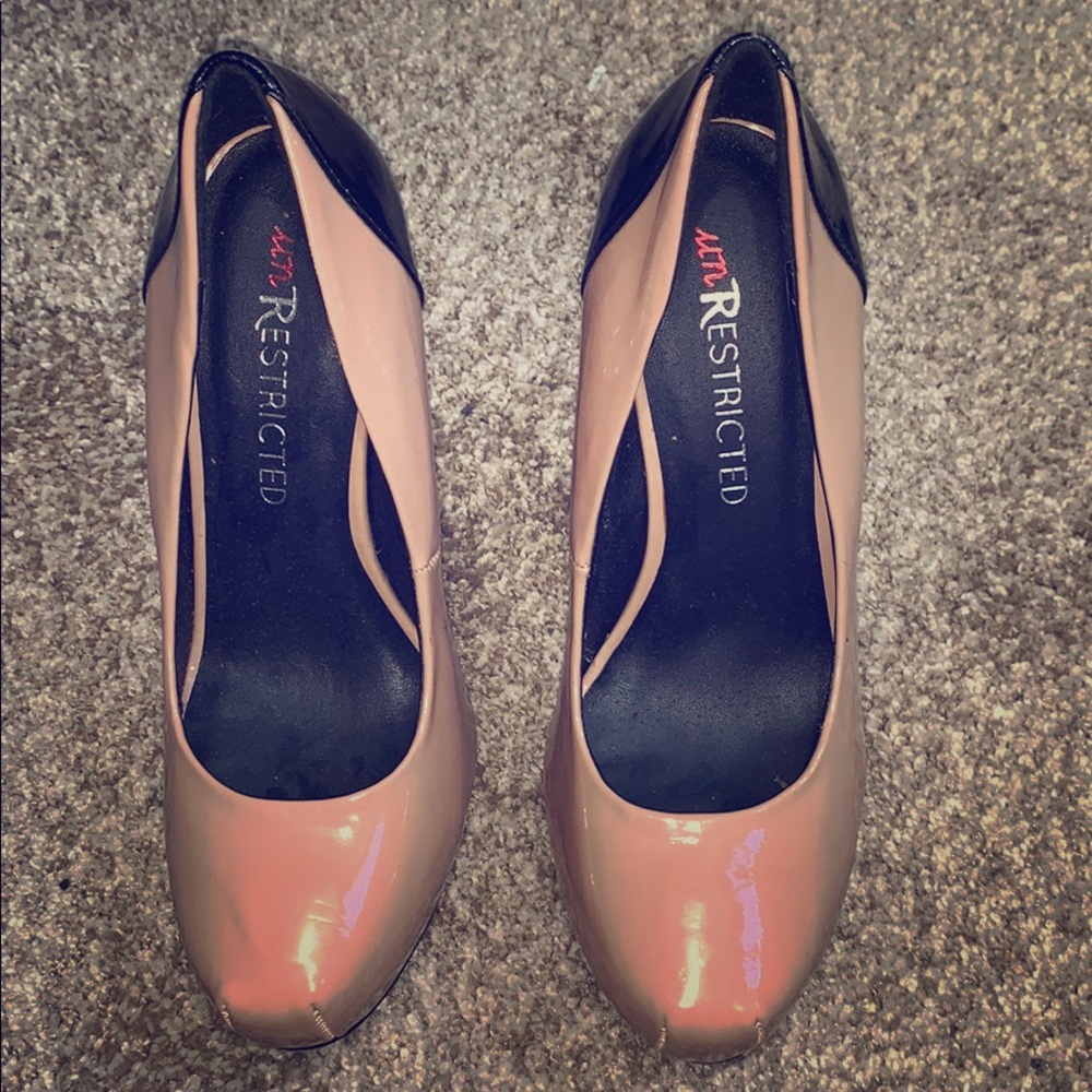 Black and Tan pumps